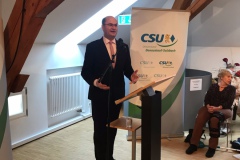 Finanzminister Albert Füracker zu Besuch in Donaustauf