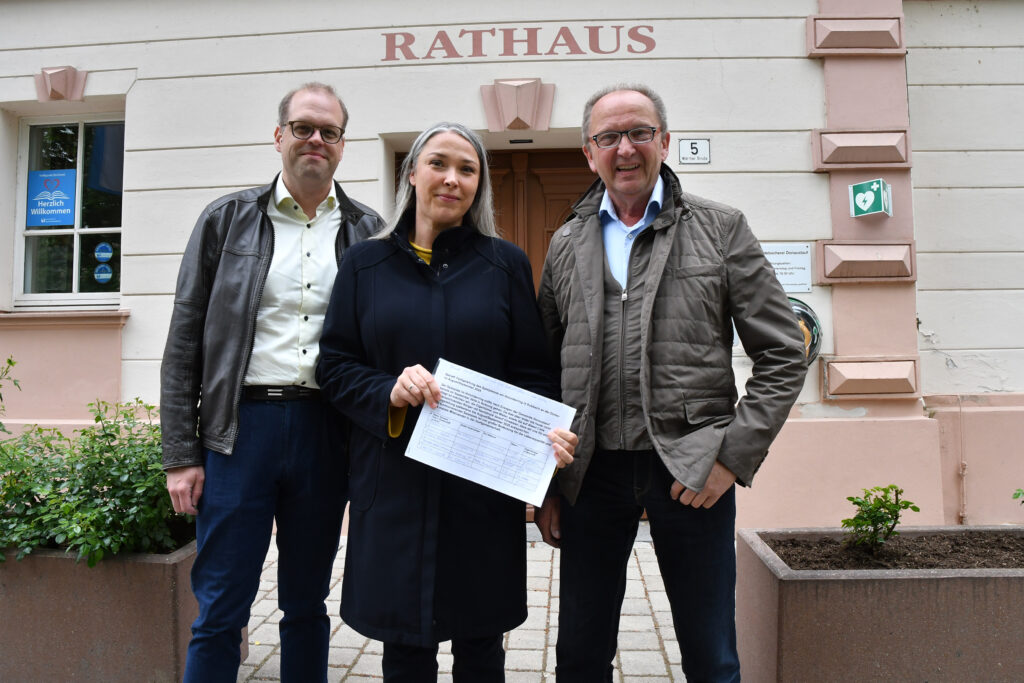 Unterschriftenaktion Kinderspielplatz