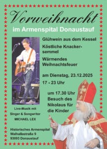 Vorweihnachtliche Stimmung im Historischen Armenspital Donaustauf