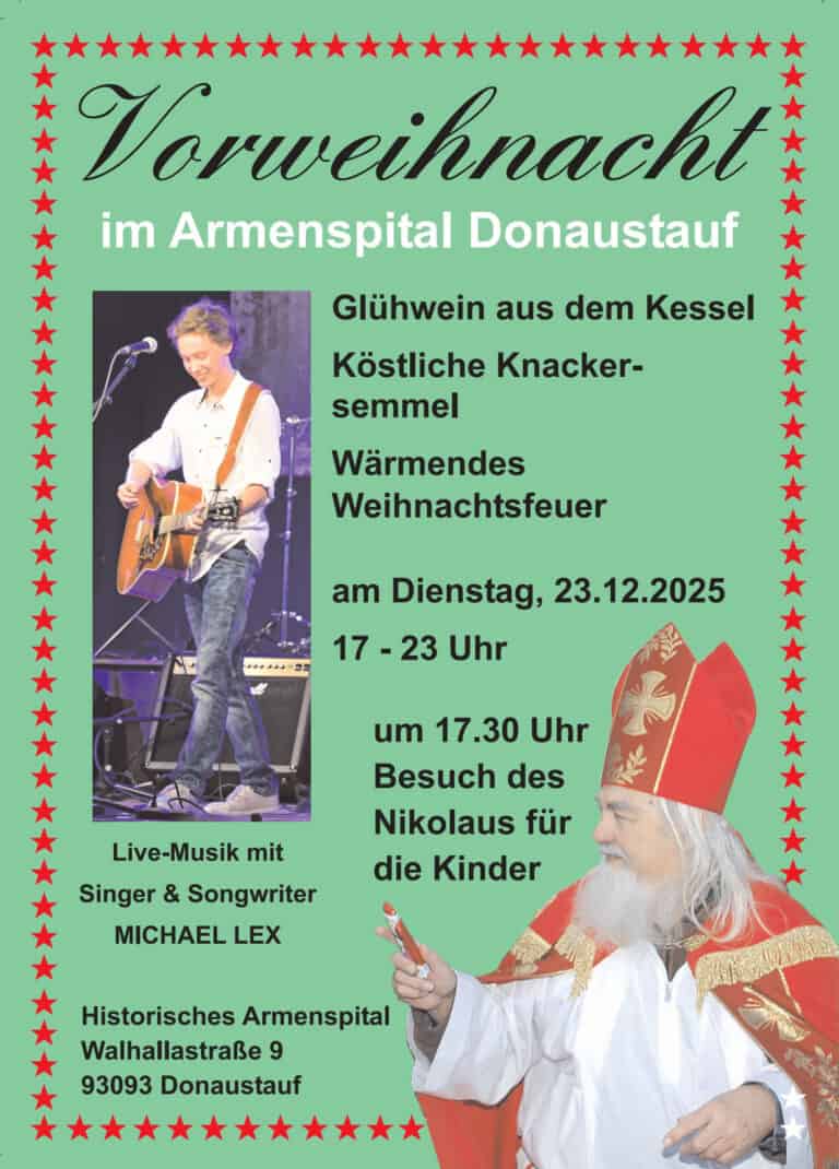 Vorweihnachtliche Stimmung im Historischen Armenspital Donaustauf