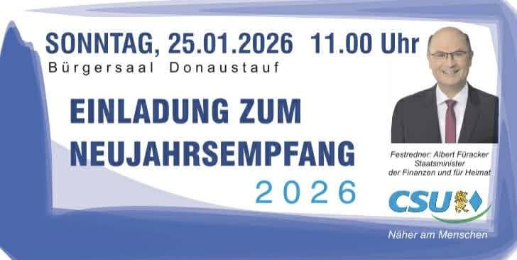 Neujahrsempfang Donaustauf 2026
