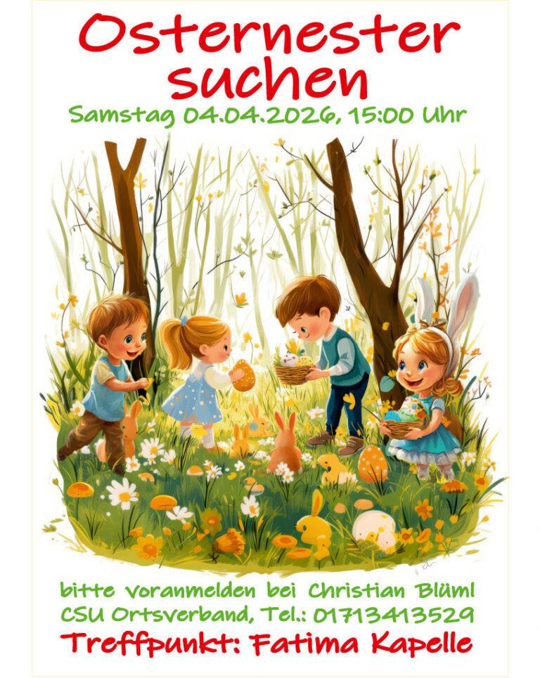 Osternester suchen in Donaustauf