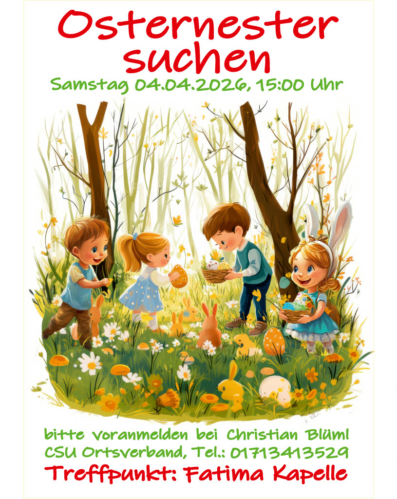 Osternester suchen in Donaustauf