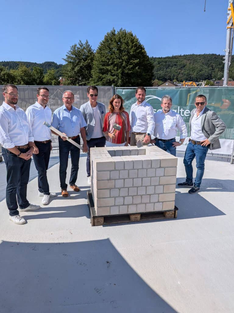 Grundsteinlegung für das Senioren Service Haus
